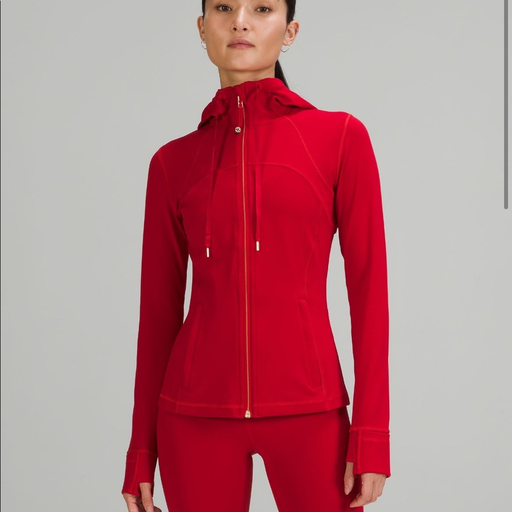 Lulu Lemon Hooded Define Jacket - Lunar New Year Red
